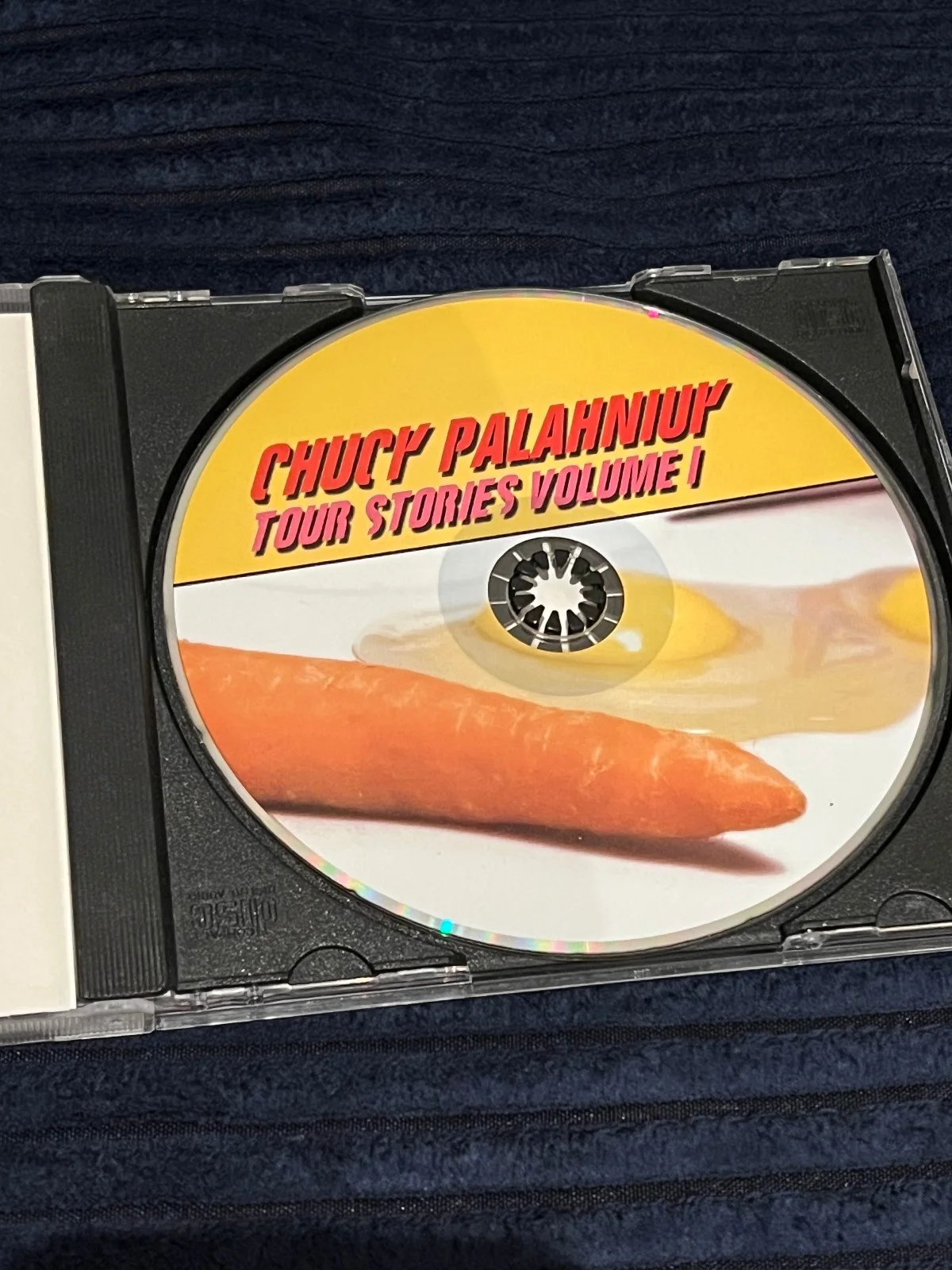 Chuck Palahniuk Hand Signed Super Limited CD, image 3