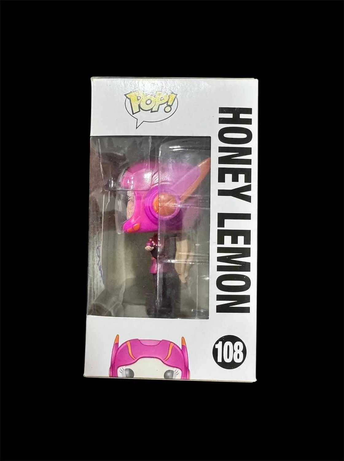 Genesis Rodriguez — Honey Lemon Genesis Rodriguez Signed Funko Pop #108 COA, image 4