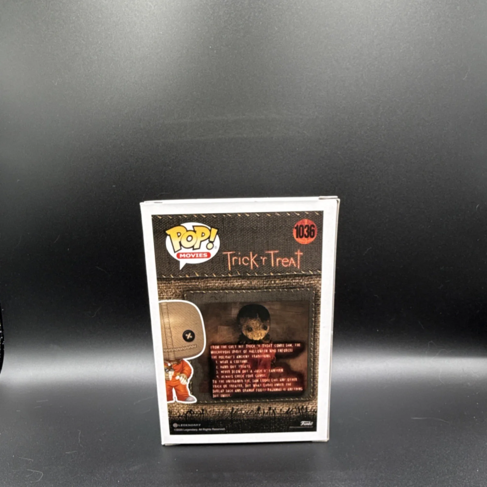 Quinn Lord — Funko Pop Trick 'r Treat Sam #1036 Signed by Quinn Lord, image 3