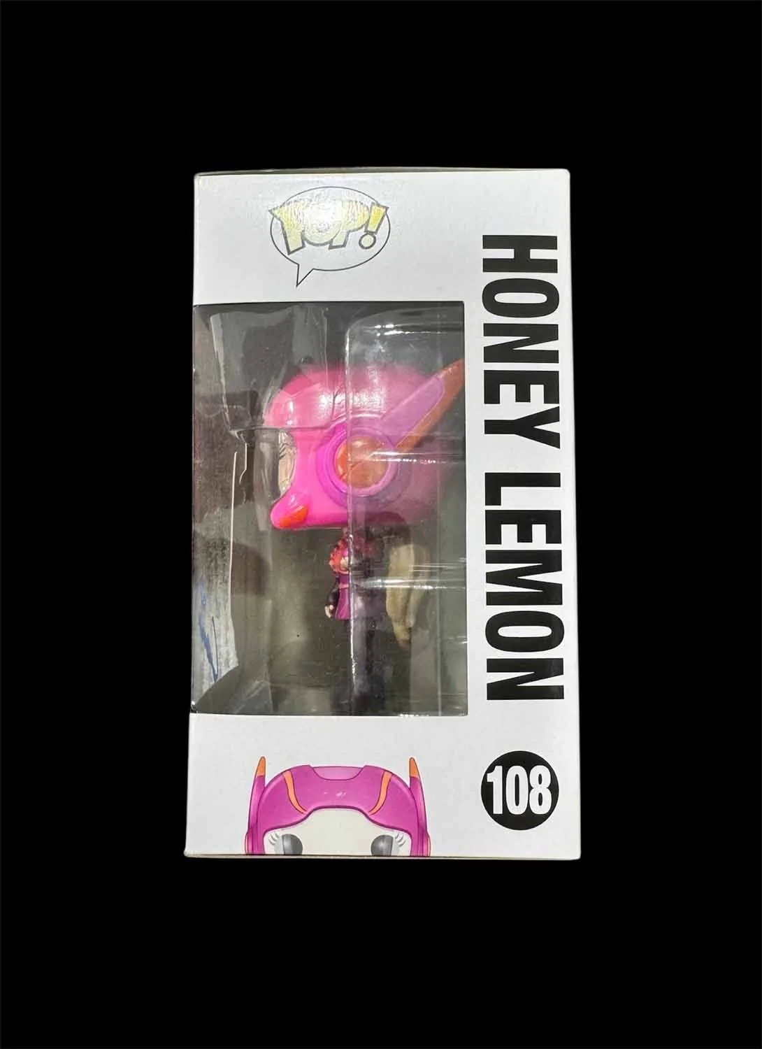 Genesis Rodriguez — Honey Lemon Genesis Rodriguez Signed Funko Pop #108 COA 1, изображение 4