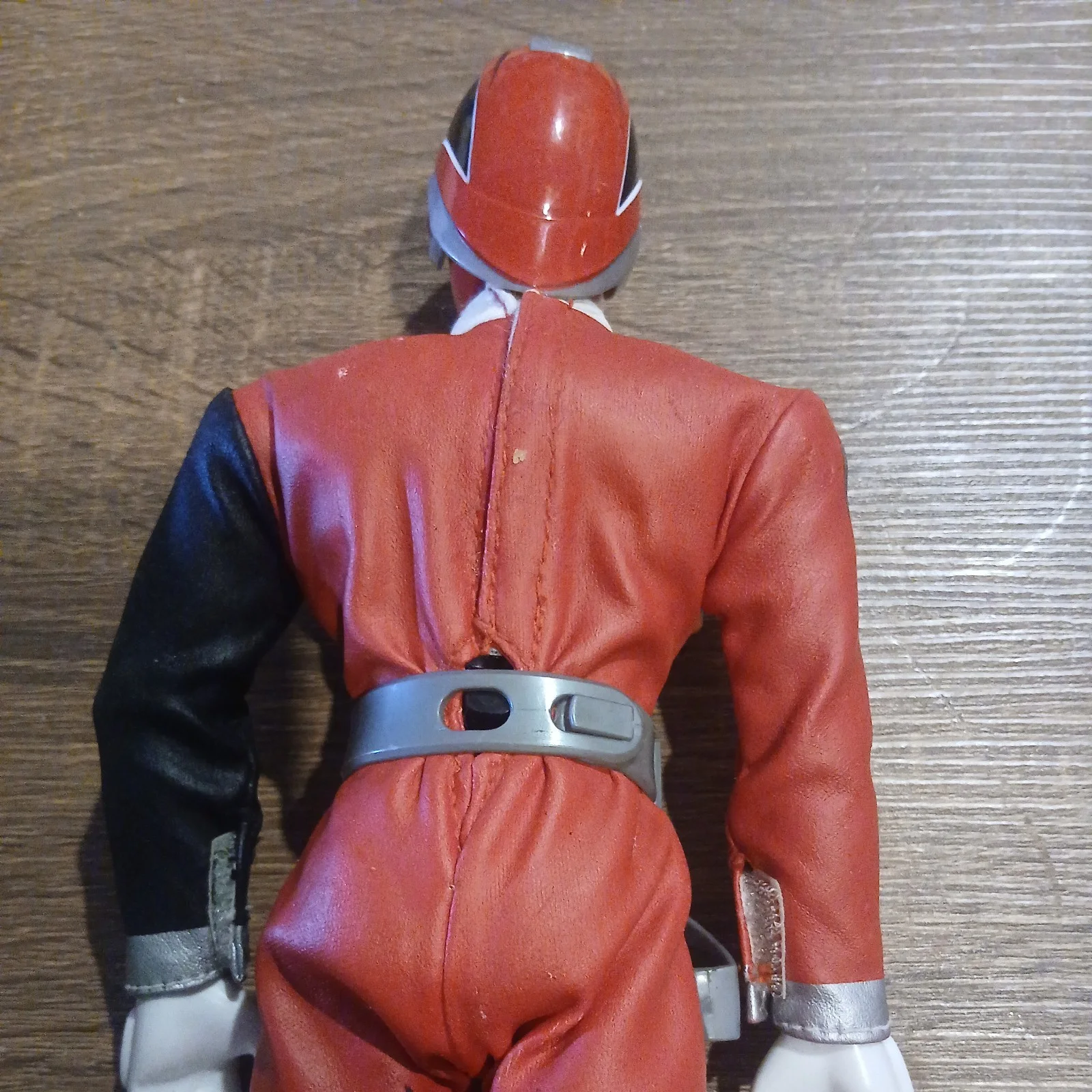 2002 BANDAI POWER RANGERS Figure Doll WITH HELMET Red Vintage Rare unique Item, изображение 5
