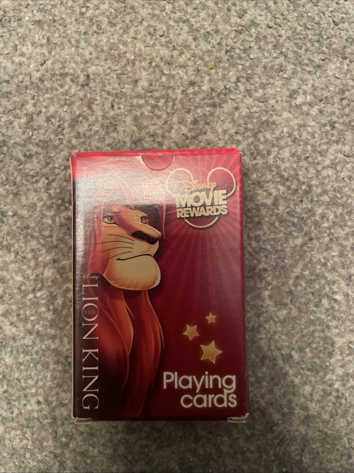 Disney Movie Reward Club Lion King Playing Cards. Rare Only 4000 Made. Sealed, изображение 2