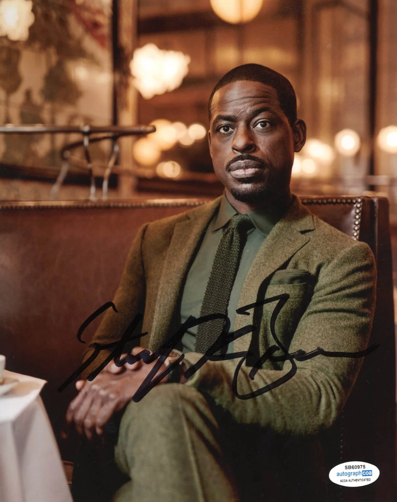 STERLING K. BROWN — Sterling K. Brown signed 8x10 Photo EXACT PROOF d Hot SEXY Paradise ACOA COA, изображение 4