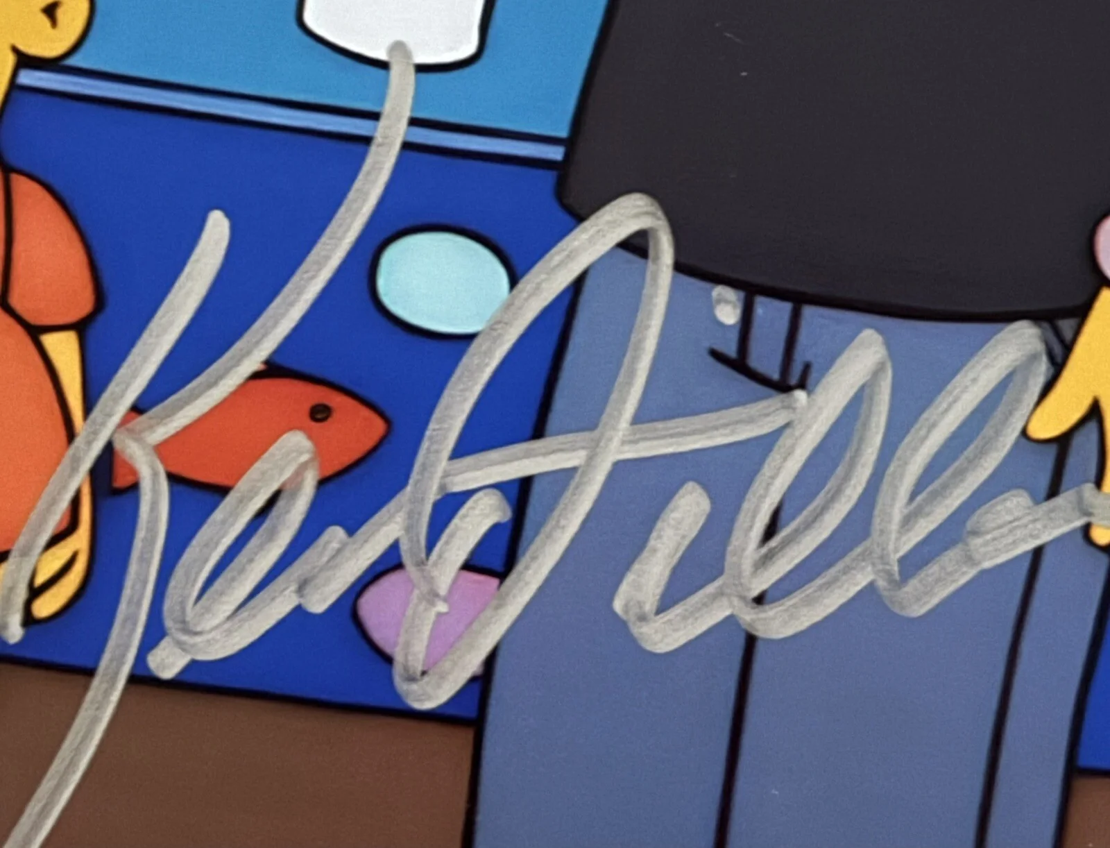 KEVIN DILLON — The Simpsons! KEVIN DILLON AUTOGRAPH 8X10 PHOTOGRAPH BECKETT AUTHENTICATED, изображение 2