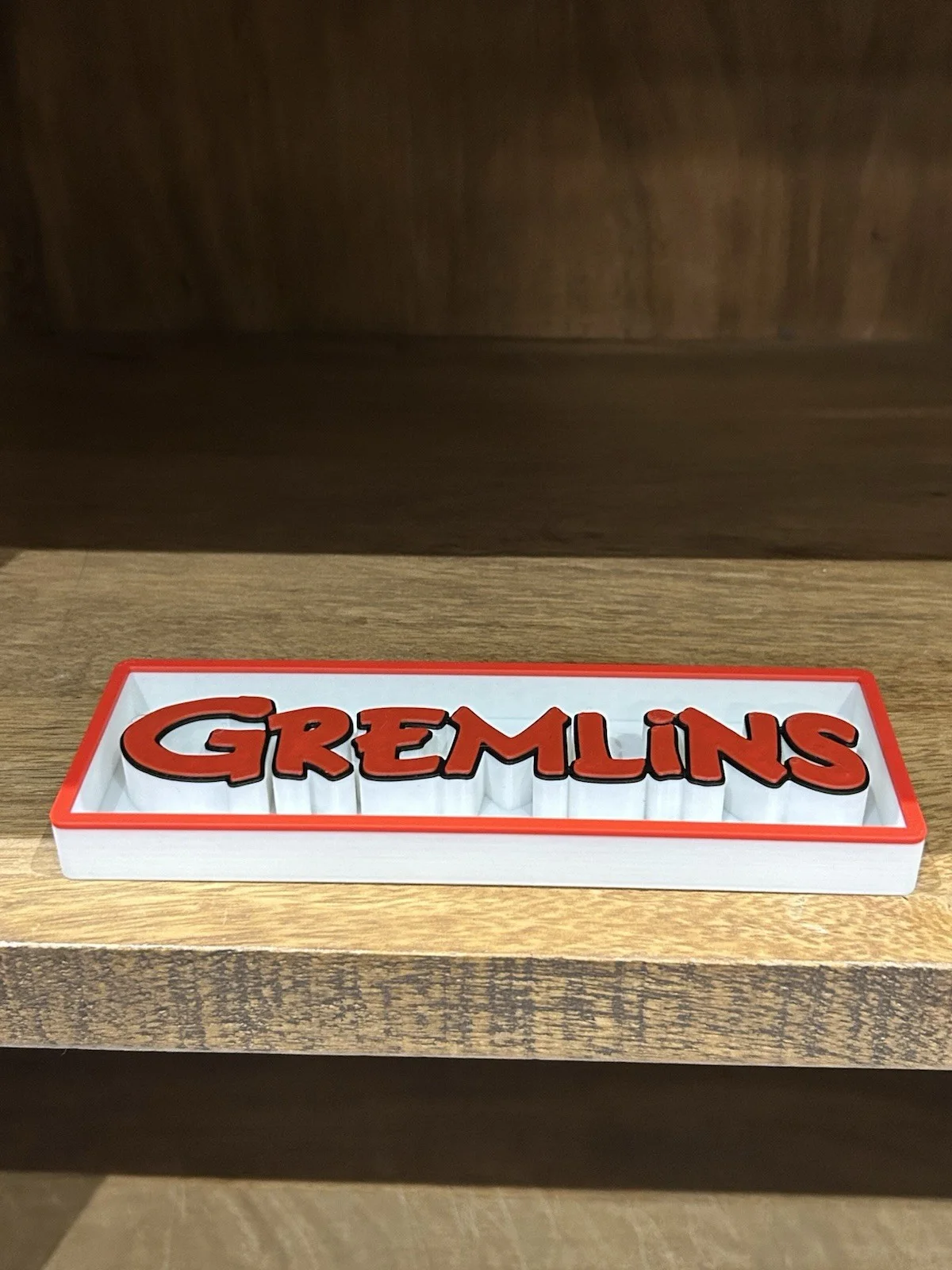 Gremlins Cinema Room Sign, image 3