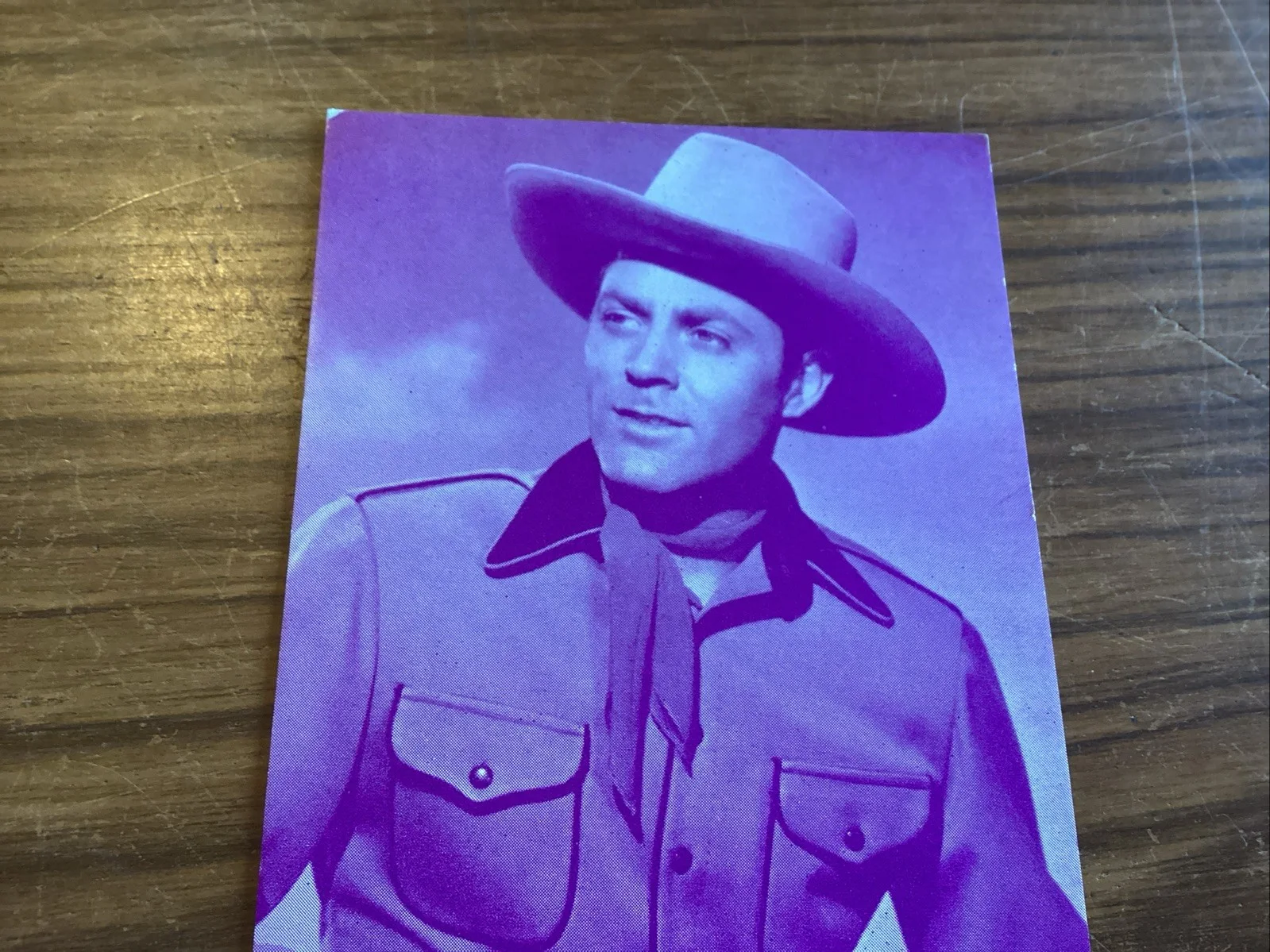 Allan Lane US. Penny Arcade Vending Exhibit Cards Westerns Actor, image 3