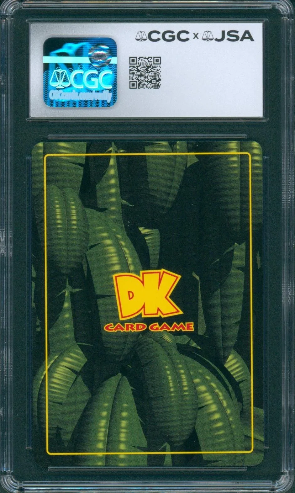 Grant Kirkhope — Grant Kirkhope Signed Donkey Kong DK Holo Card Autograph Mint 10 CGC x JSA SLAB, image 2