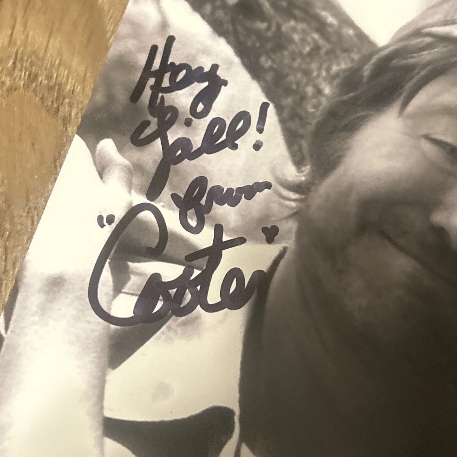 Ben Jones Cooter SIGNED PHOTO 8X10 The Dukes Of Hazzard real signature rare, изображение 2