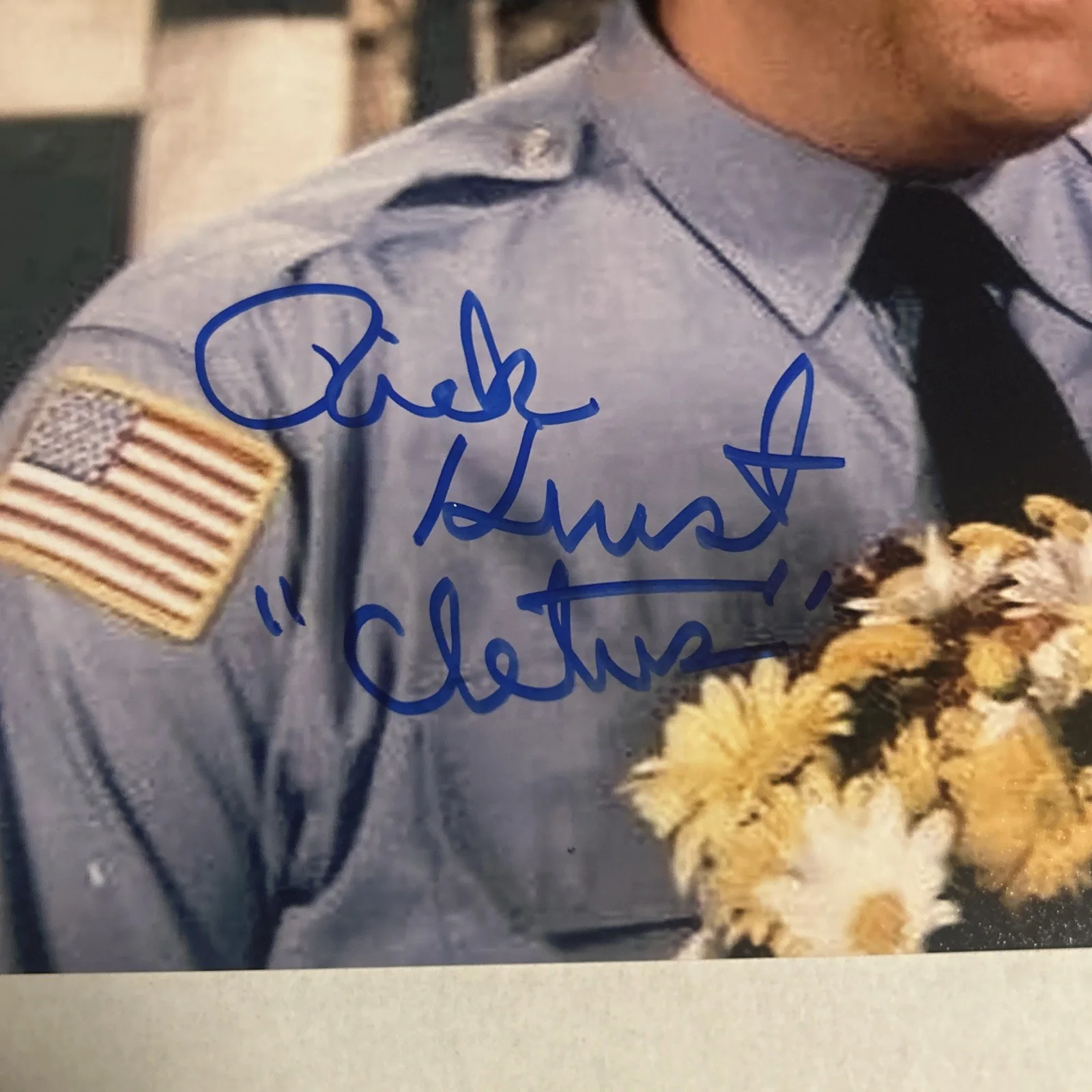 The Dukes Of Hazzard Rick Hurst Cletus Signed Autographed Photo With COA, изображение 2