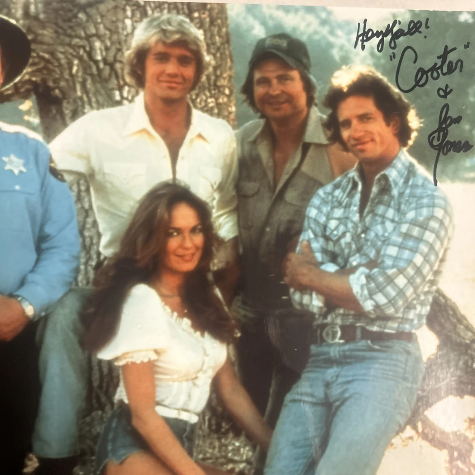 Ben Jones Cooter SIGNED PHOTO 8X10 Dukes Of Hazzard real signature rare, изображение 3