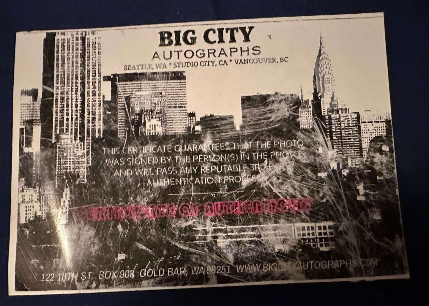 Billie Eilish Signed Original 8x10" Authentic REAL Autograph w/COA Certificate, image 2