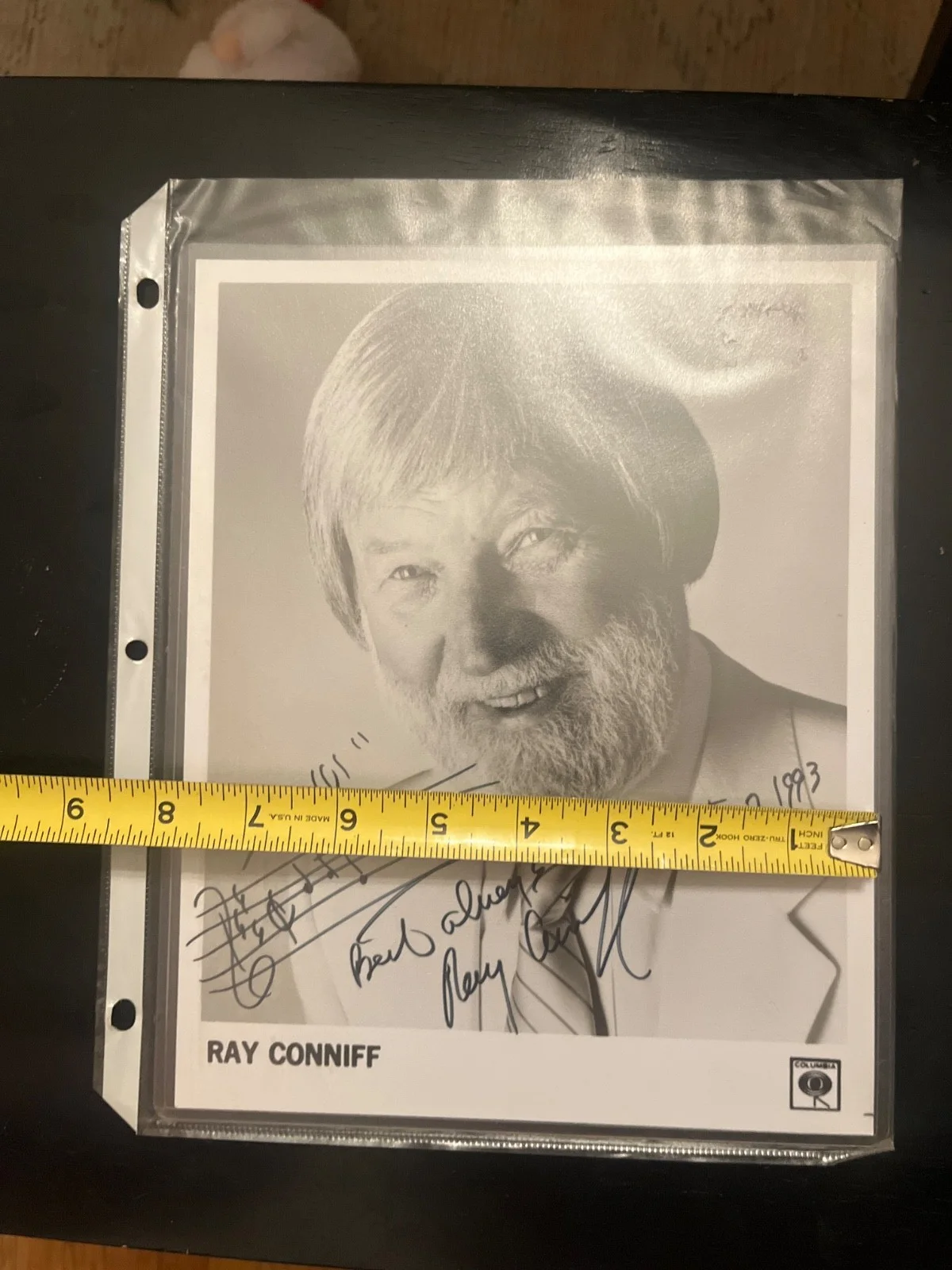 Ray Conniff 8x10 Autograph photo w/ COA, image 4