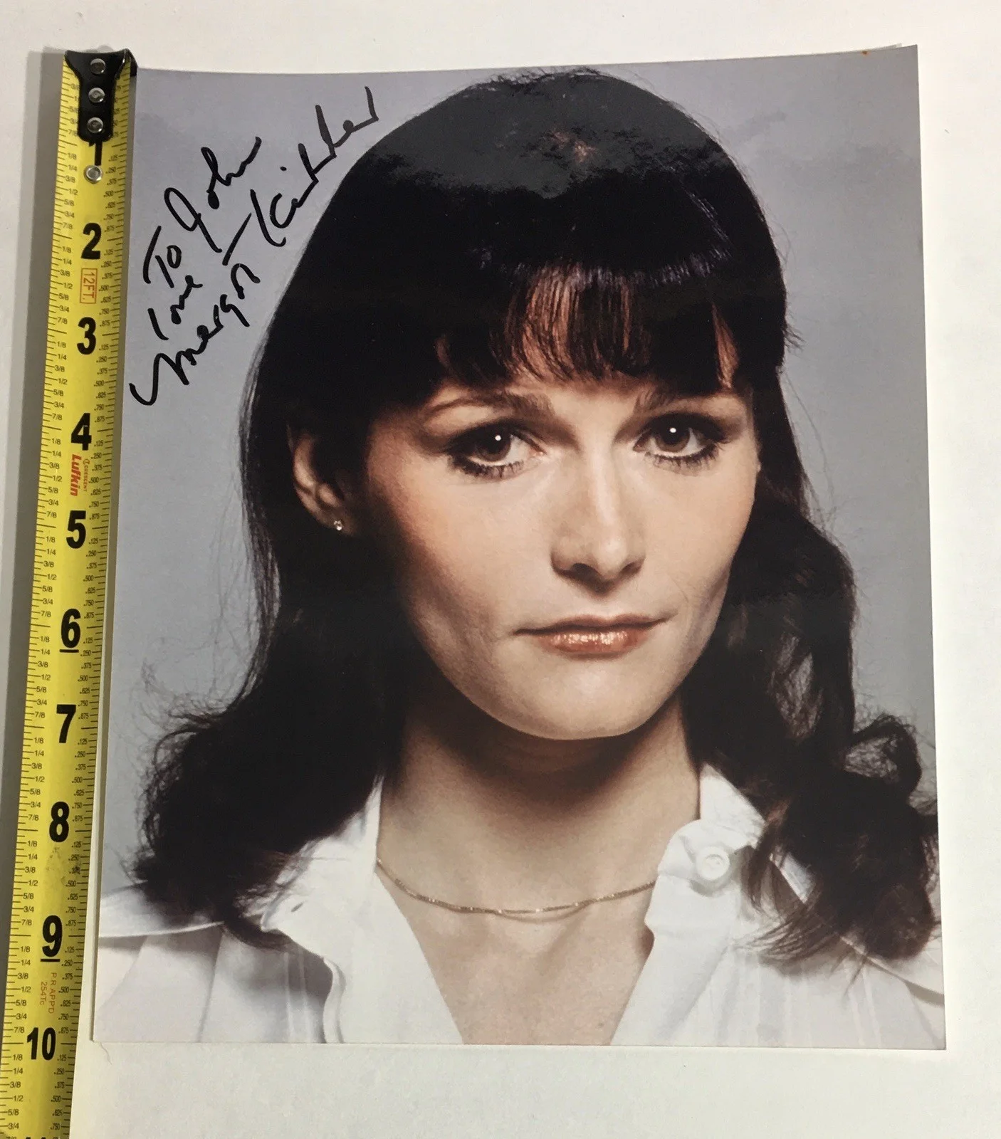 Margot Kidder — Margot Kidder Autographed 8" x 10" Glossy B/W Photo Lois Lane Superman, изображение 3