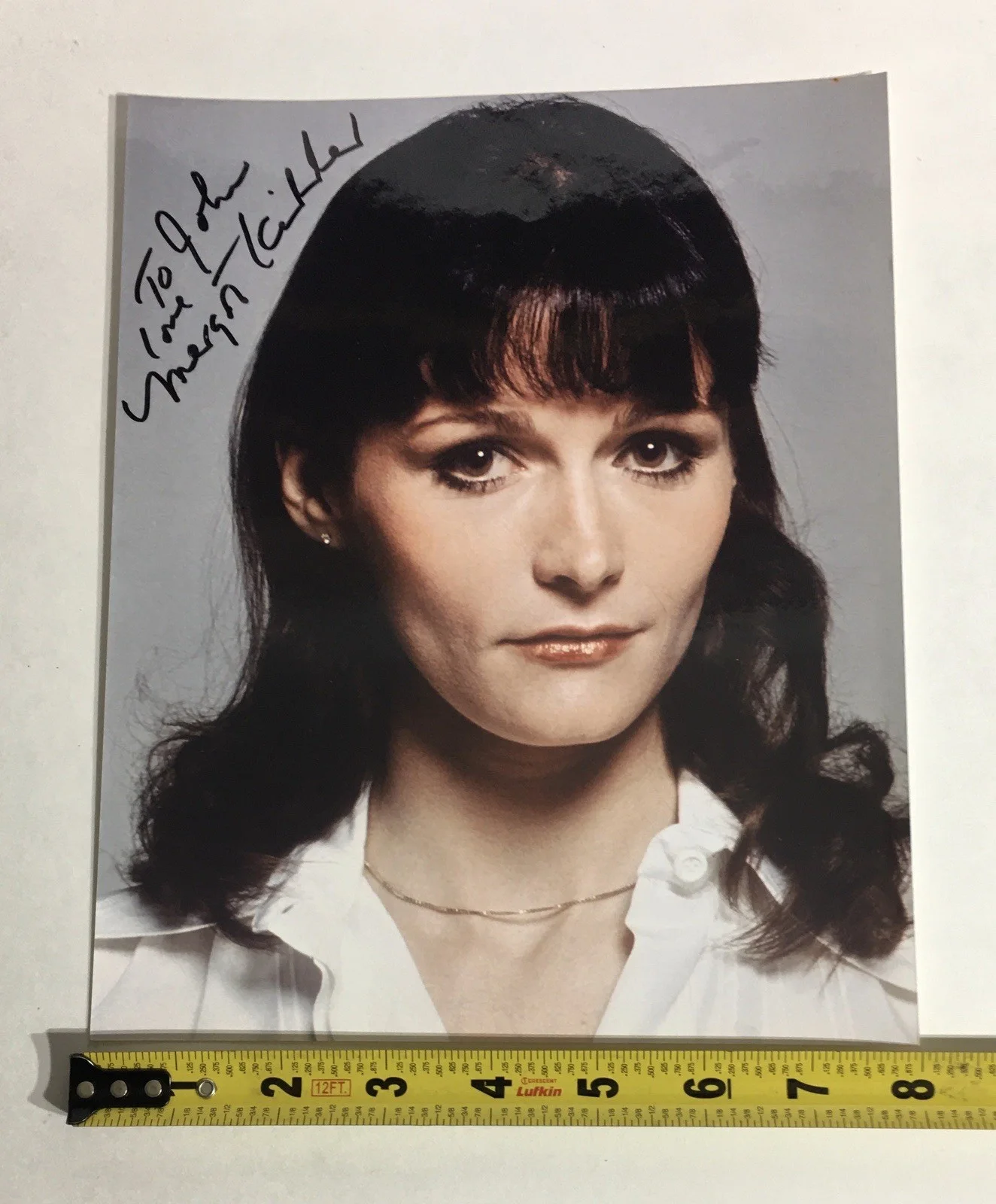 Margot Kidder — Margot Kidder Autographed 8" x 10" Glossy B/W Photo Lois Lane Superman, изображение 4