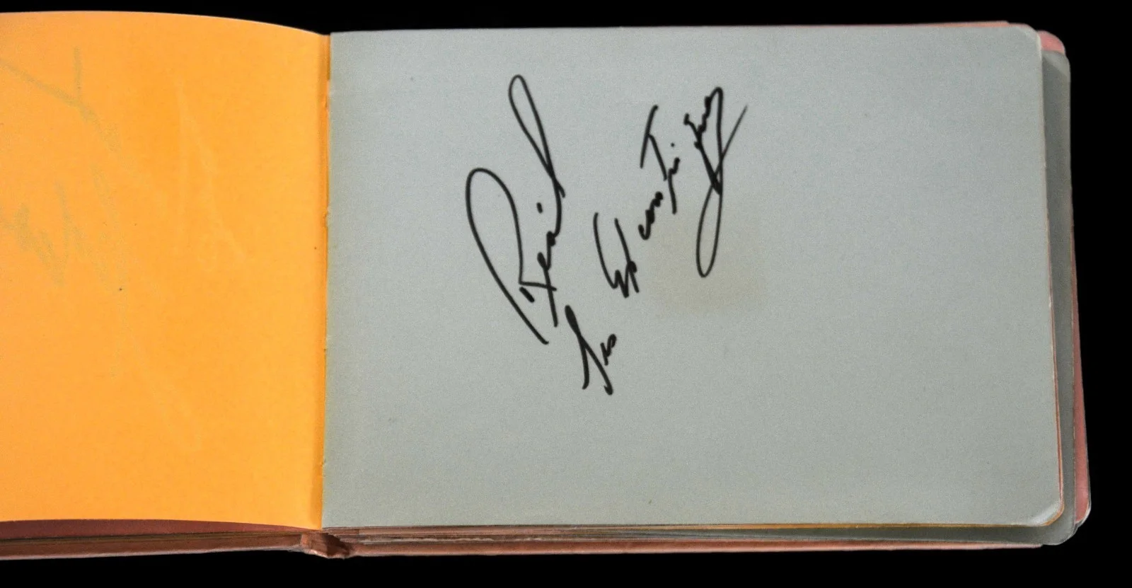 Johnny Hallyday — 60 x AUTOGRAPHES artistes Qc Johnny Hallyday Michele Richard LES DALCOS Cailloux, image 5