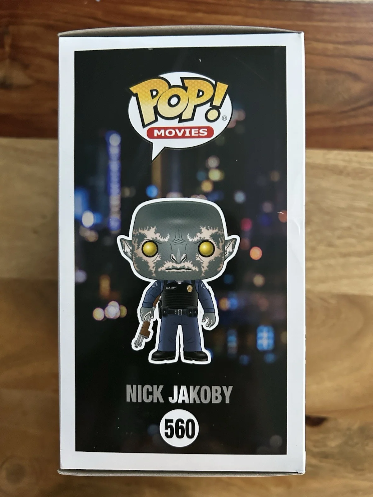 Joel Edgerton Signed Nick Jacoby Bright Funko Pop #560 (ACOA) W/ Pop Protector, image 4