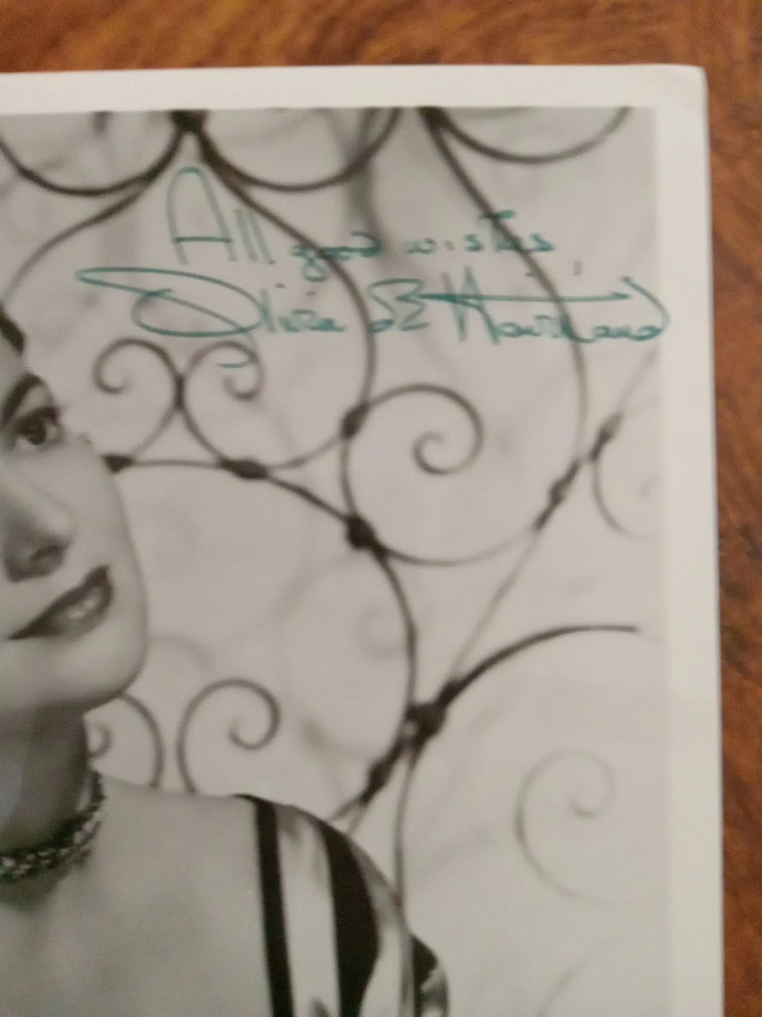 Olivia De Havilland Signed In Person 8x10 Photo, image 2