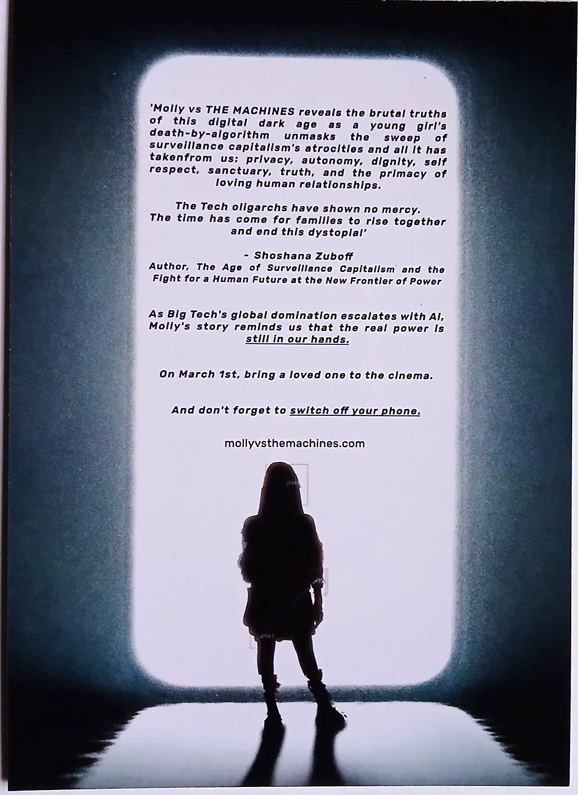 Film Postcards x 2 - Molly Vs The Machines ( Not A DVD ), изображение 3