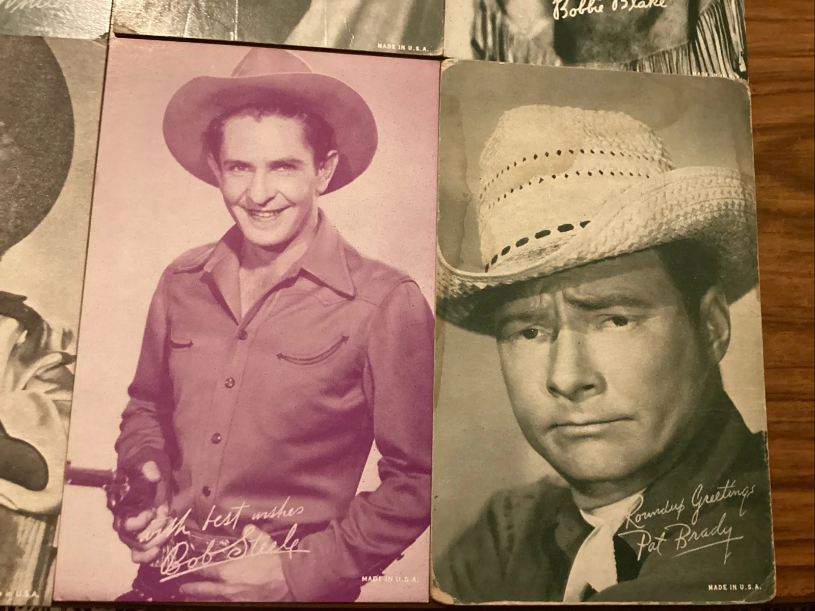Promo Photos Gabby Hayes~Dale Evans~Bobbie Blake~Bob Steele~Pat Brady~ Lee Whit, изображение 4