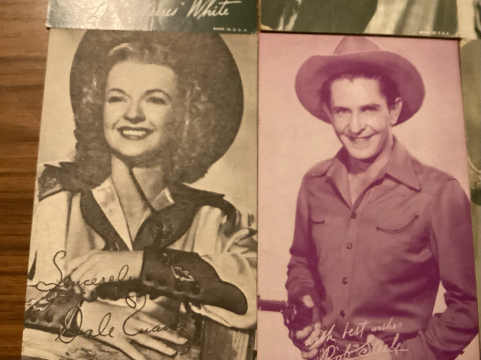 Promo Photos Gabby Hayes~Dale Evans~Bobbie Blake~Bob Steele~Pat Brady~ Lee Whit, изображение 5