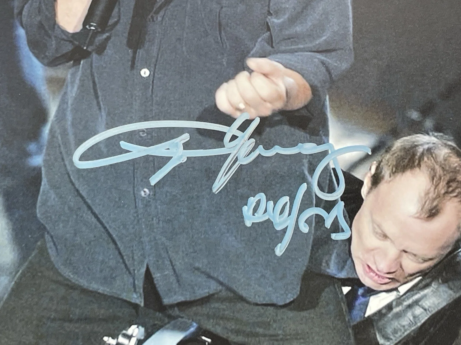 AC/DC Angus Young Brian Johnson Autographed Signed 8x10 Photo Live Shot ACOA 🎸, изображение 3