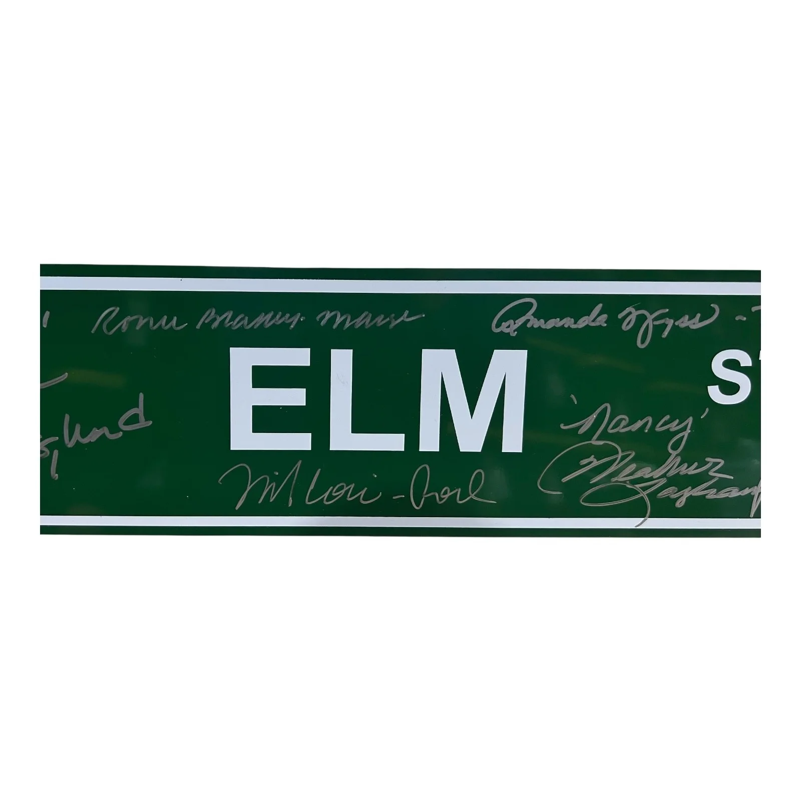 ROBERT ENGLUND — ROBERT ENGLUND FREDDY KRUEGER CAST SIGNED NIGHTMARE ON ELM ST SIGN BECKETT, изображение 3