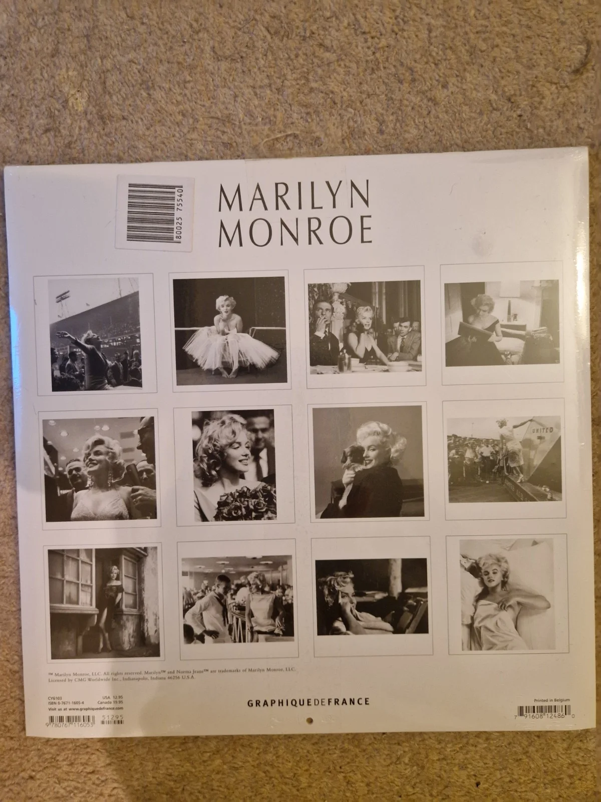 Marilyn Monroe graphique de france 2003 Calendar - New And Sealed, image 2