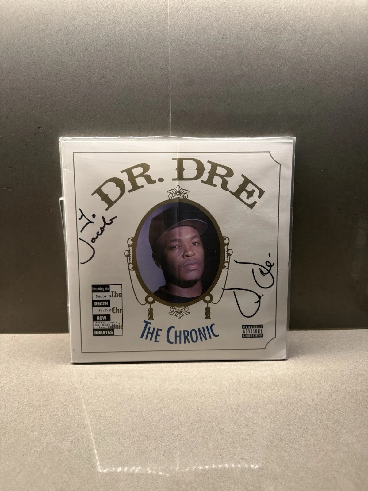 Dr. Dre the Chronic Vinyl Record — AUTOGRAPHED, image 2