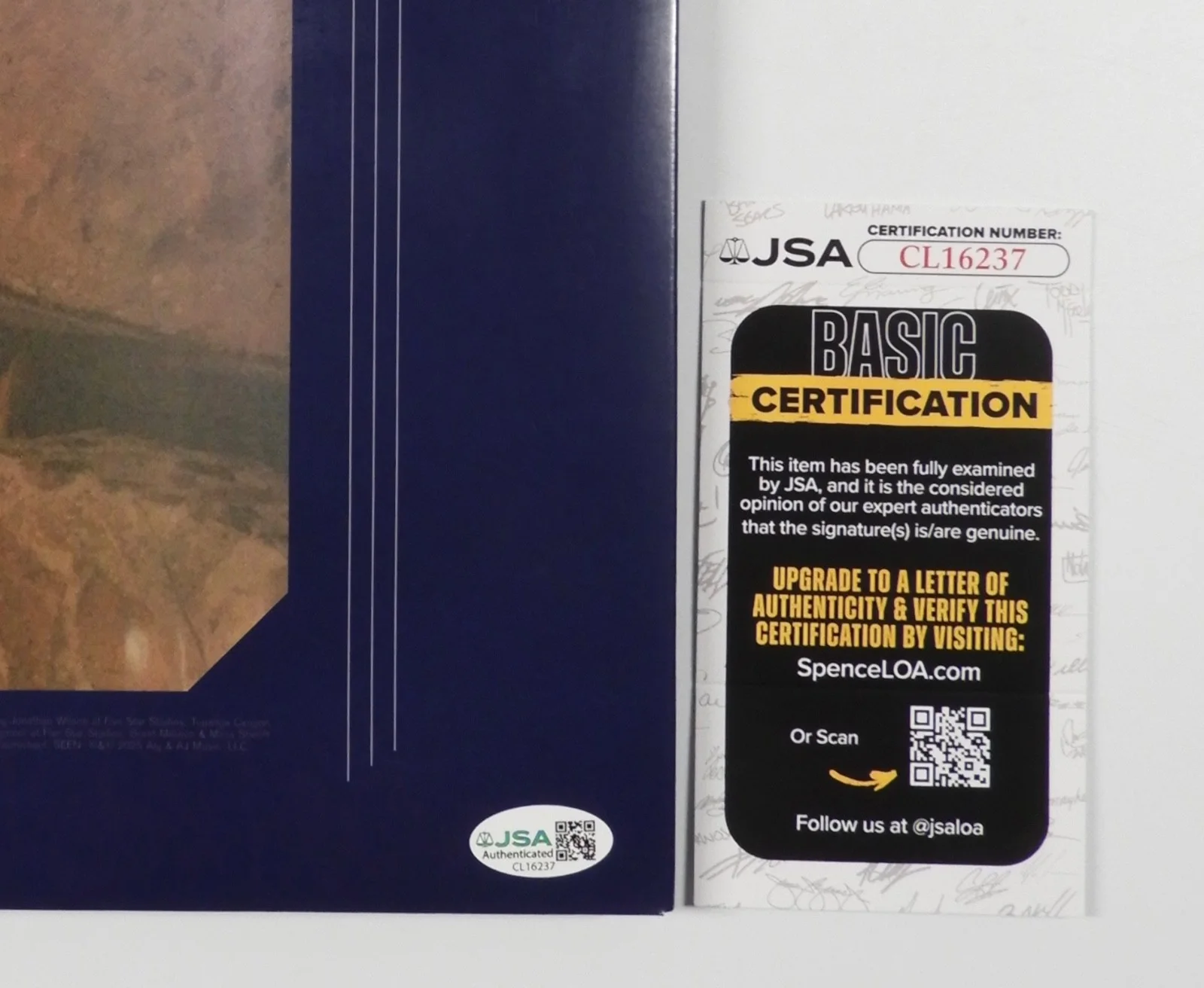 Aly & AJ JSA Autograph Signed Album Record Vinyl Silver Deliverer, изображение 3