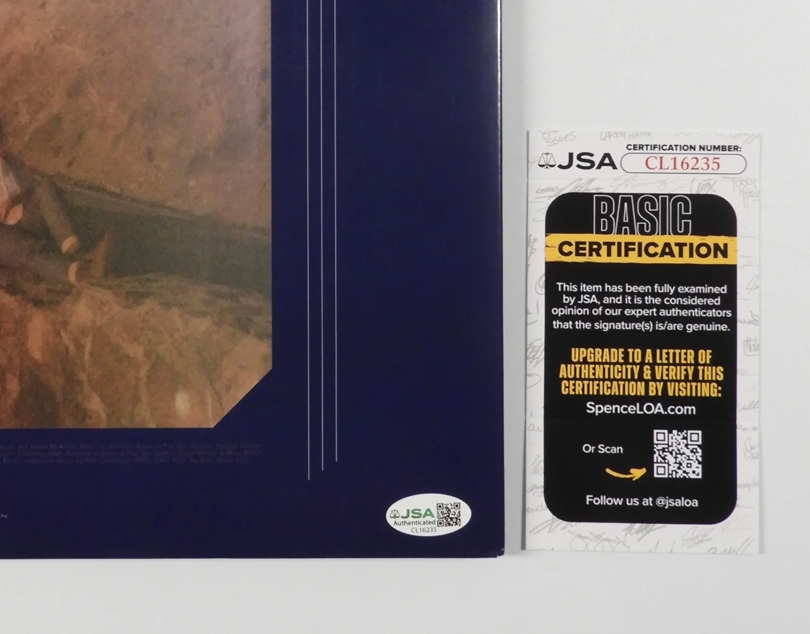 Aly & AJ JSA Autograph Signed Album Record Vinyl Silver Deliverer, изображение 3