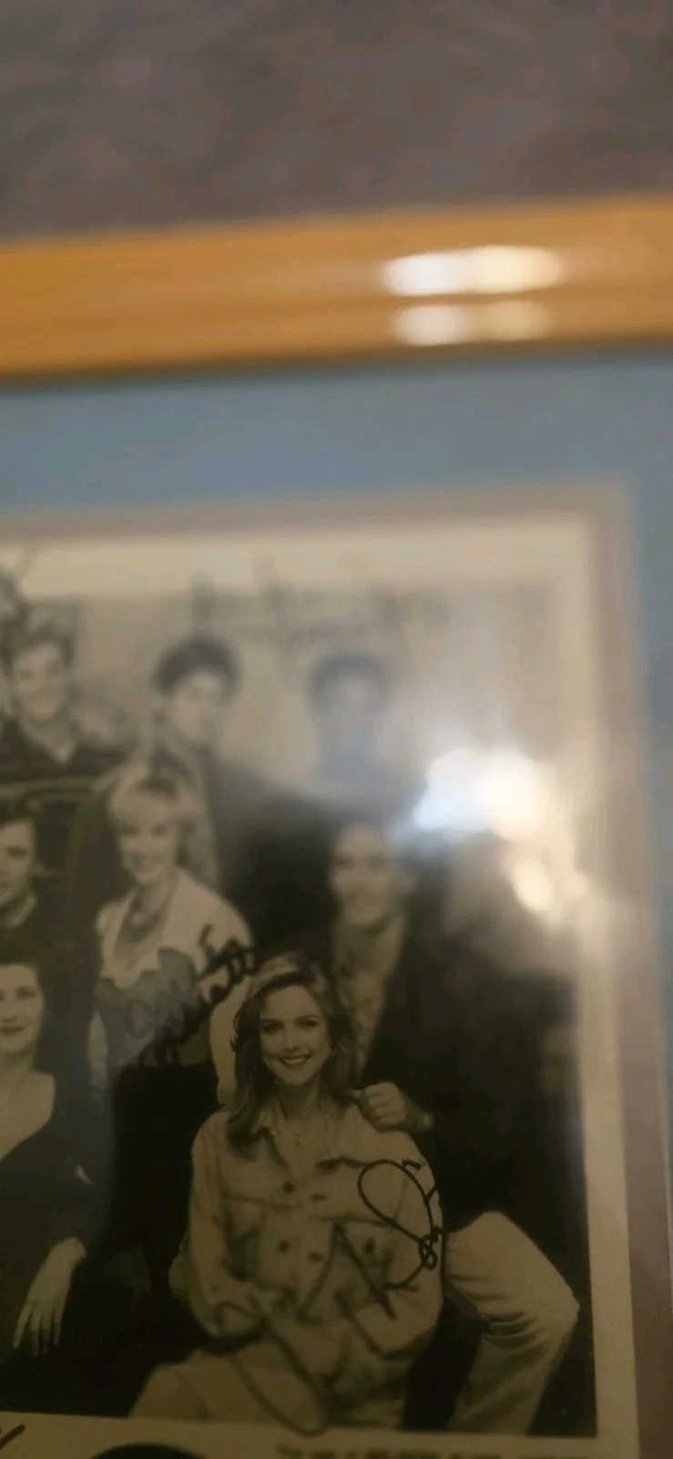 Melrose Place Cast Signed Original Framed Photo Television Memorabilia, image 3
