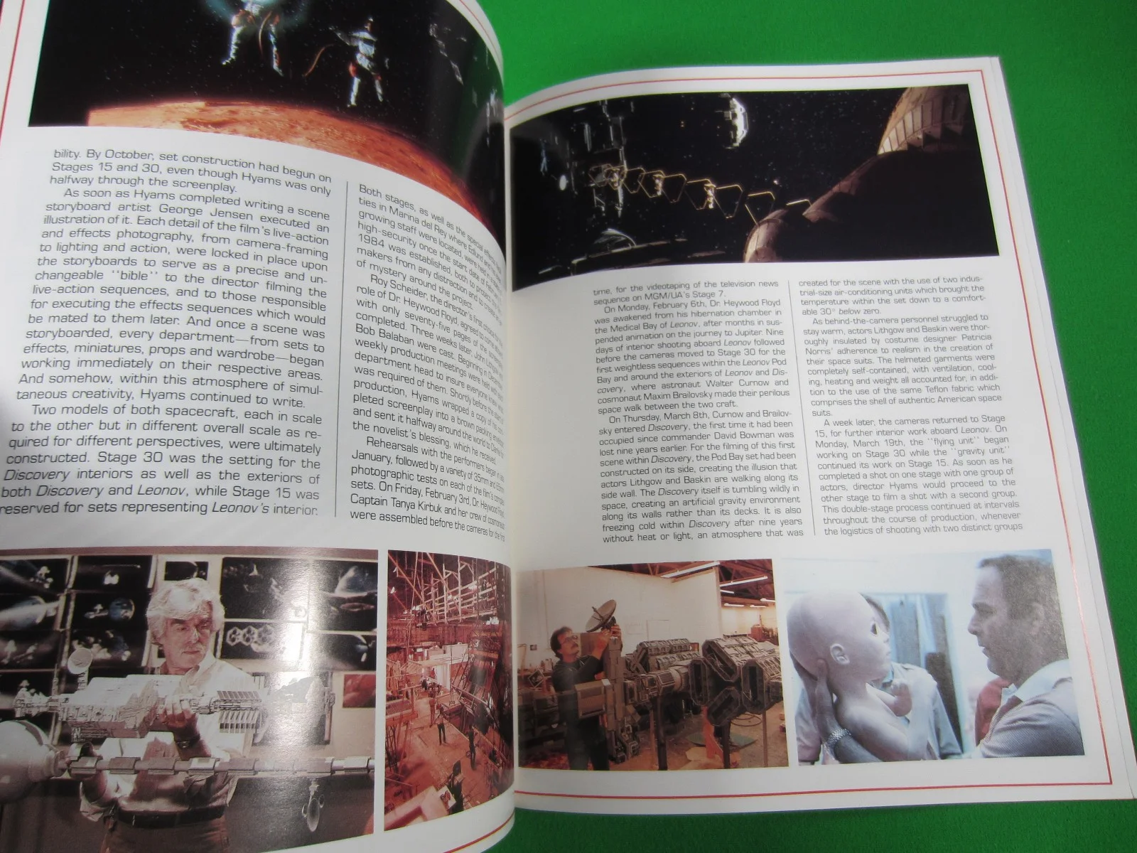 2010 The Year We Make Contact Movie Special 84-3 1984 Film Programme Brochure EX, изображение 4