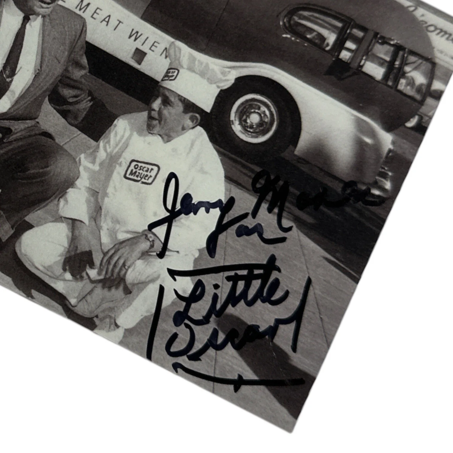 Jerry Maren — Jerry Maren (d. 2018) Autograph Signed 4x6 Photo! Wizard of Oz & Little Oscar, изображение 2