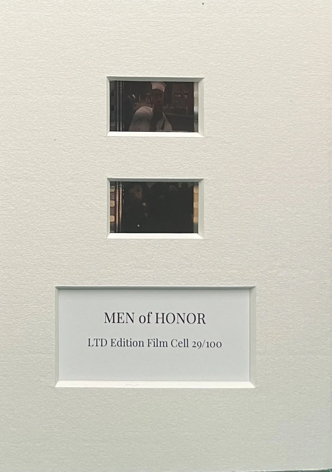 MEN OF HONOR . 35mm Film Cell Mounted Display, изображение 2