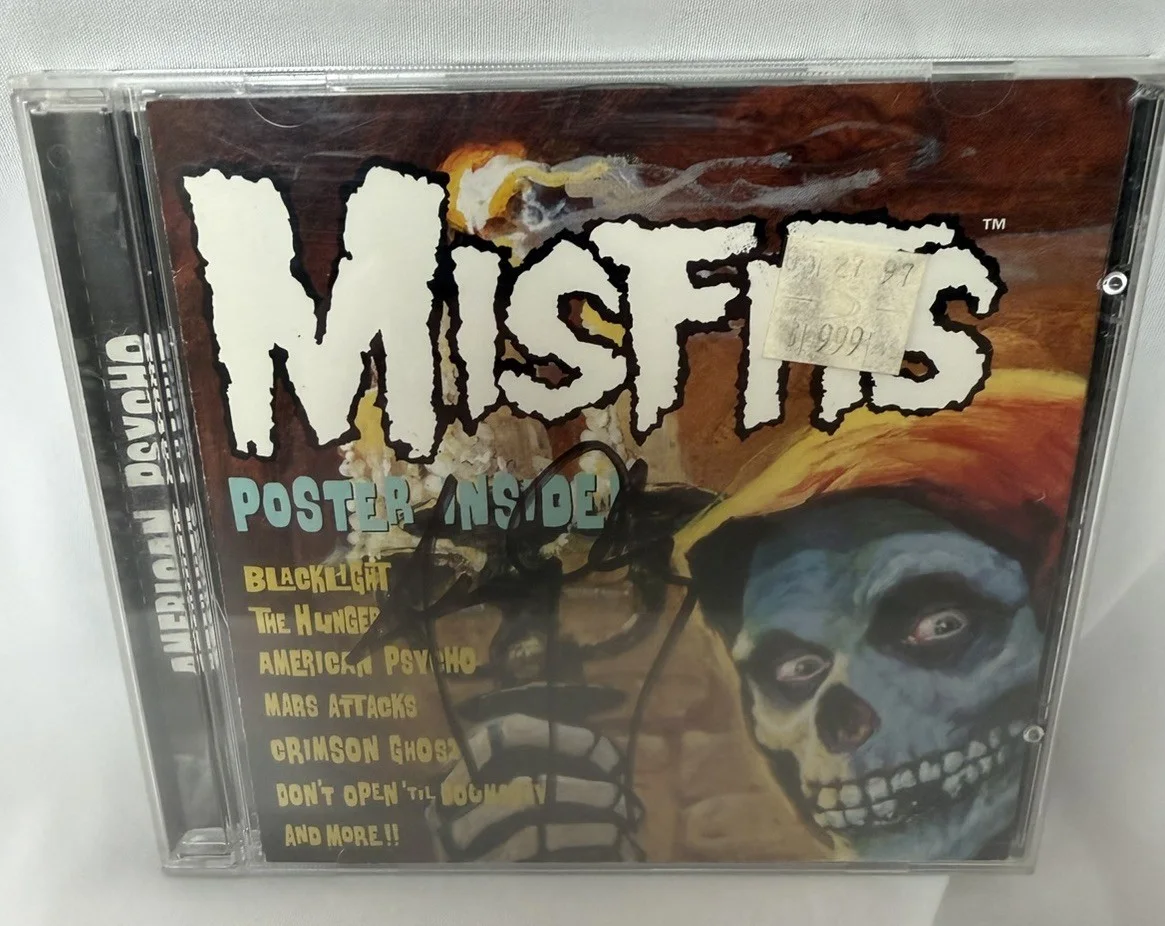 Misfits signed Promotional CD Misfits American Psycho Signed By Jerry Only., изображение 2