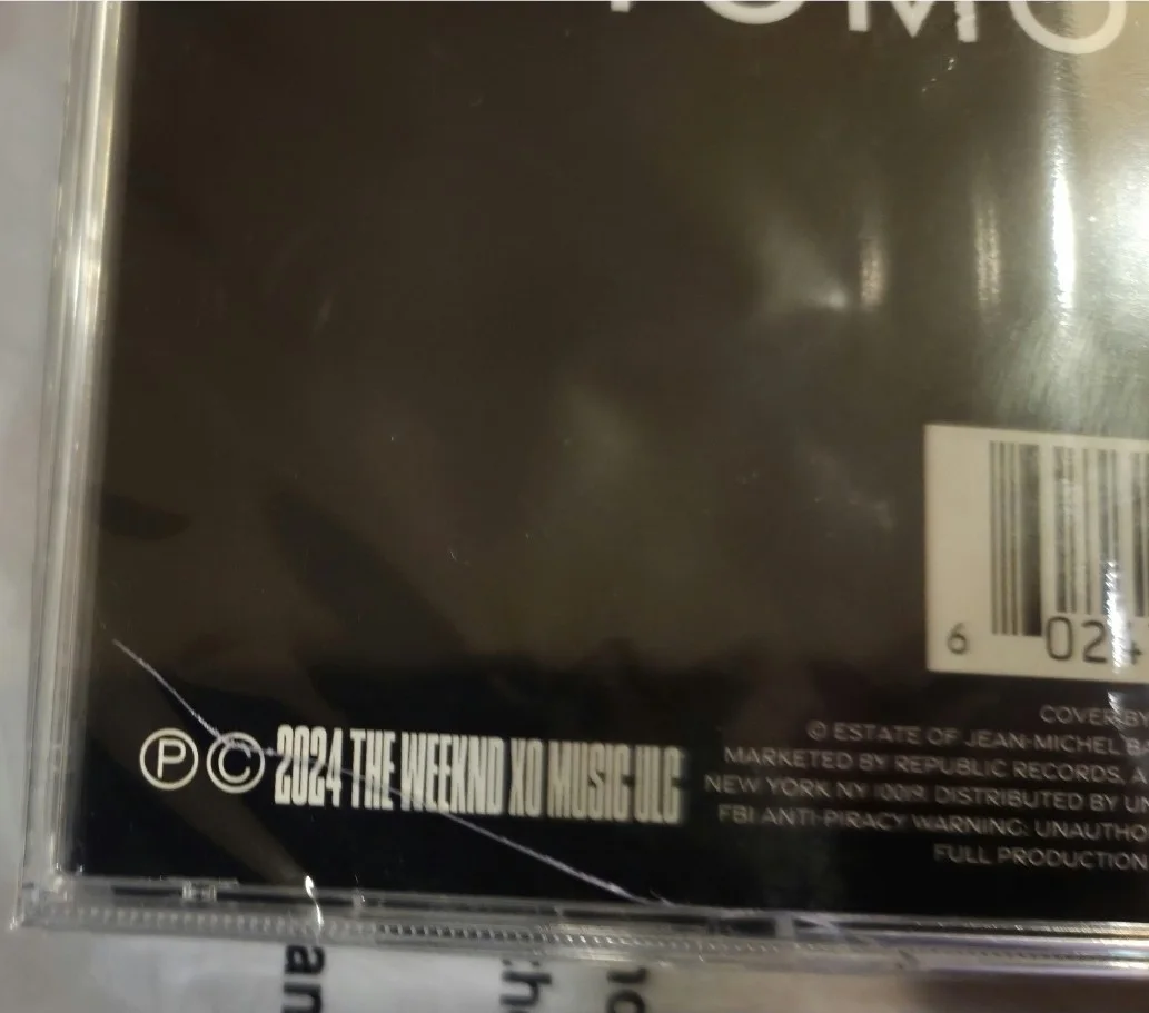 The Weeknd AUTOGRAPH Hurry Up Tomorrow CD Album Basquiat Cover Factory Sealed 🔥, изображение 4