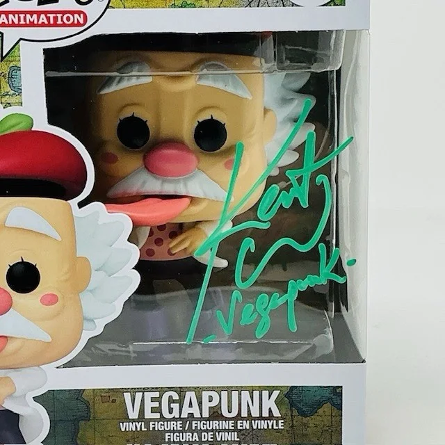 Kent Williams Autographed Anime Vegapunk One Piece Funko Pop #2139 OC Marketing, изображение 2
