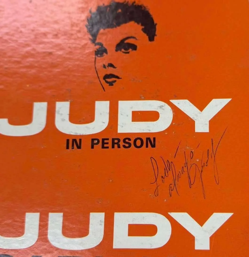 Judy Garland Autographed record album, image 2