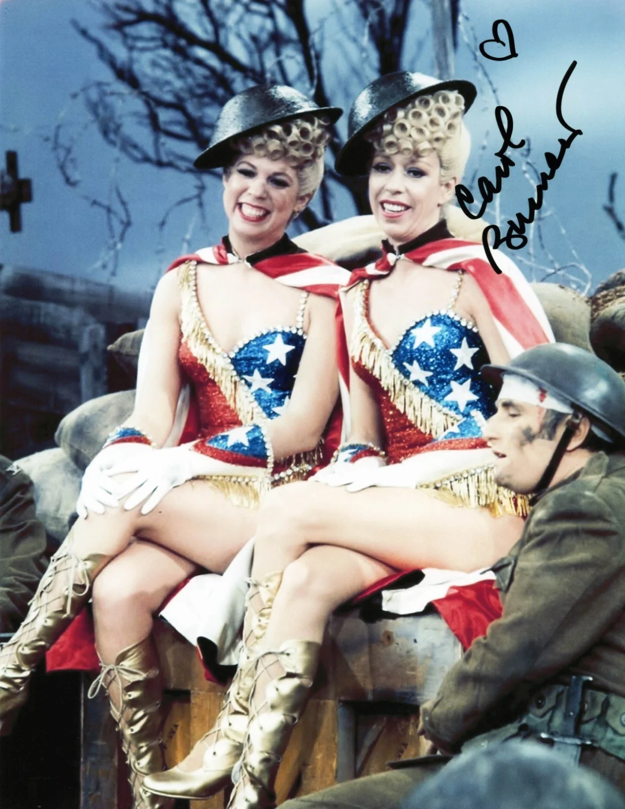 Carol Burnett — Carol Burnett Autographed 8x10 Glossy Color Photo –W/COA