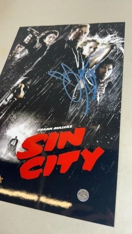 Frank Miller, Jessica Alba — Frank Miller & Jessica Alba signed Sin City Promo Photo 8x12 w/COA (Comic Con), image 3