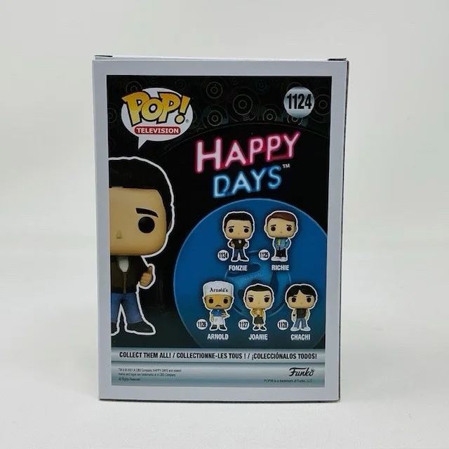 Henry Winkler Autographed Signed Fonzie Happy Days Funko Pop #1124 OC Marketing, изображение 4