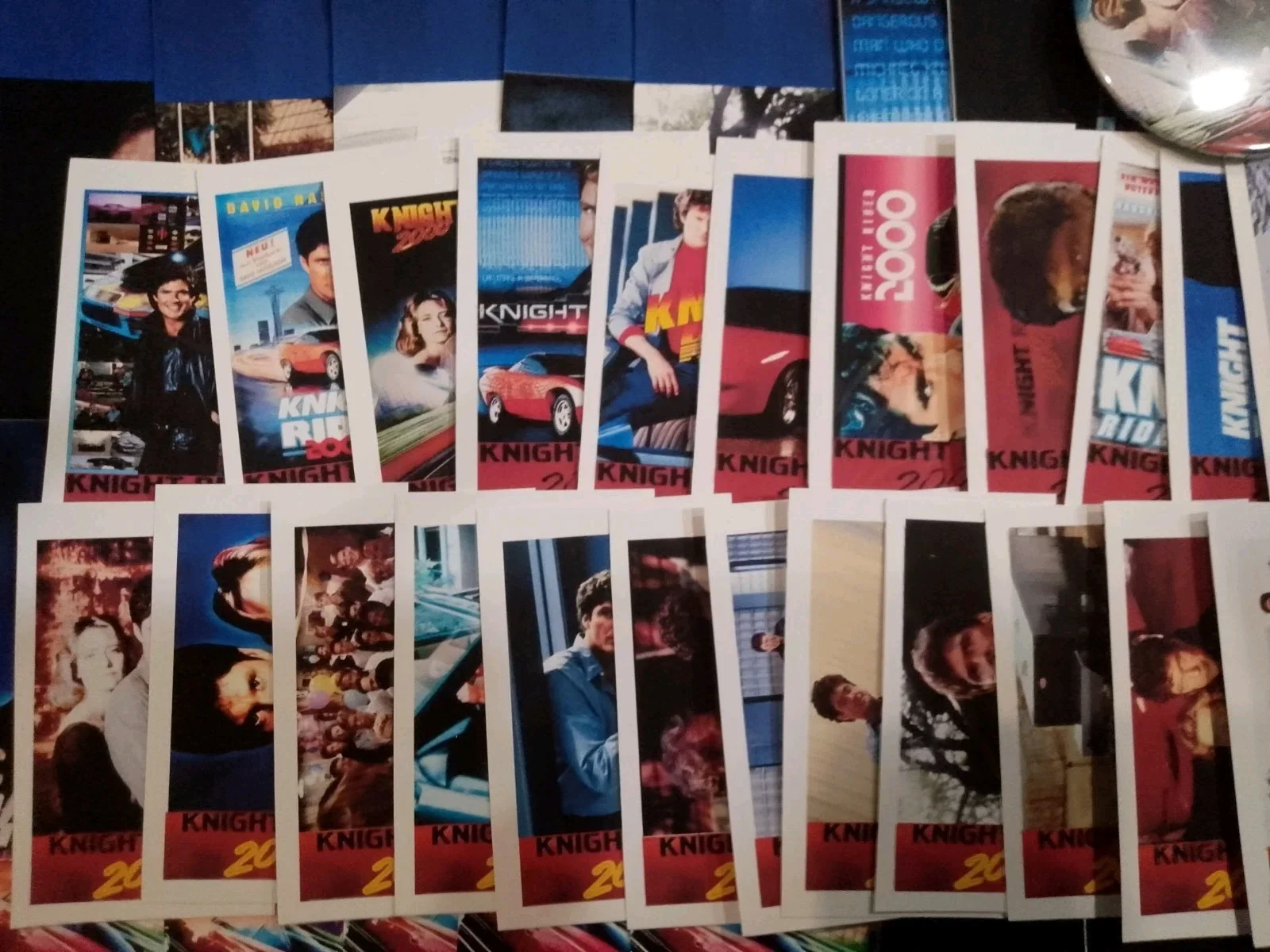 Knight Rider Bundle. 18 Lobby Cards/12 Lobbymarkers/34 Mini-cards/6 Badges+, image 3