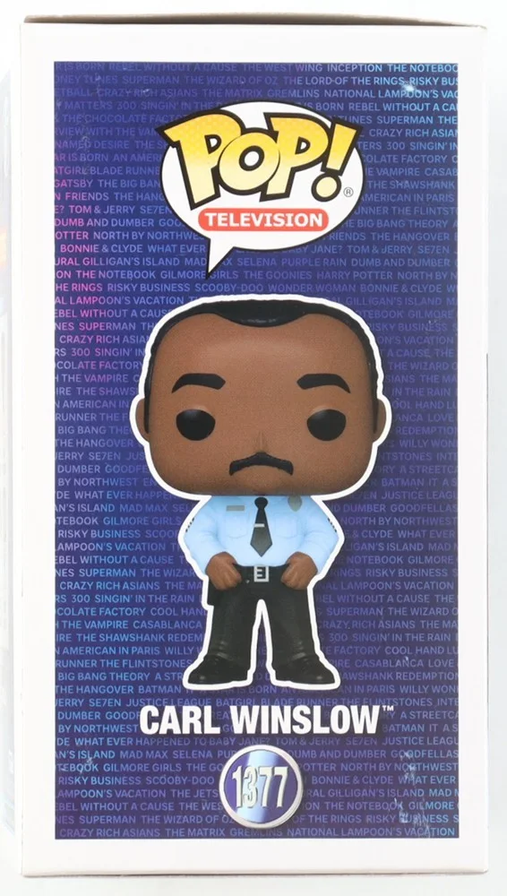 Reginald VelJohnson — Reginald VelJohnson Carl Winslow Auto Signed Funko POP #1377 Family Matters BAS, изображение 3