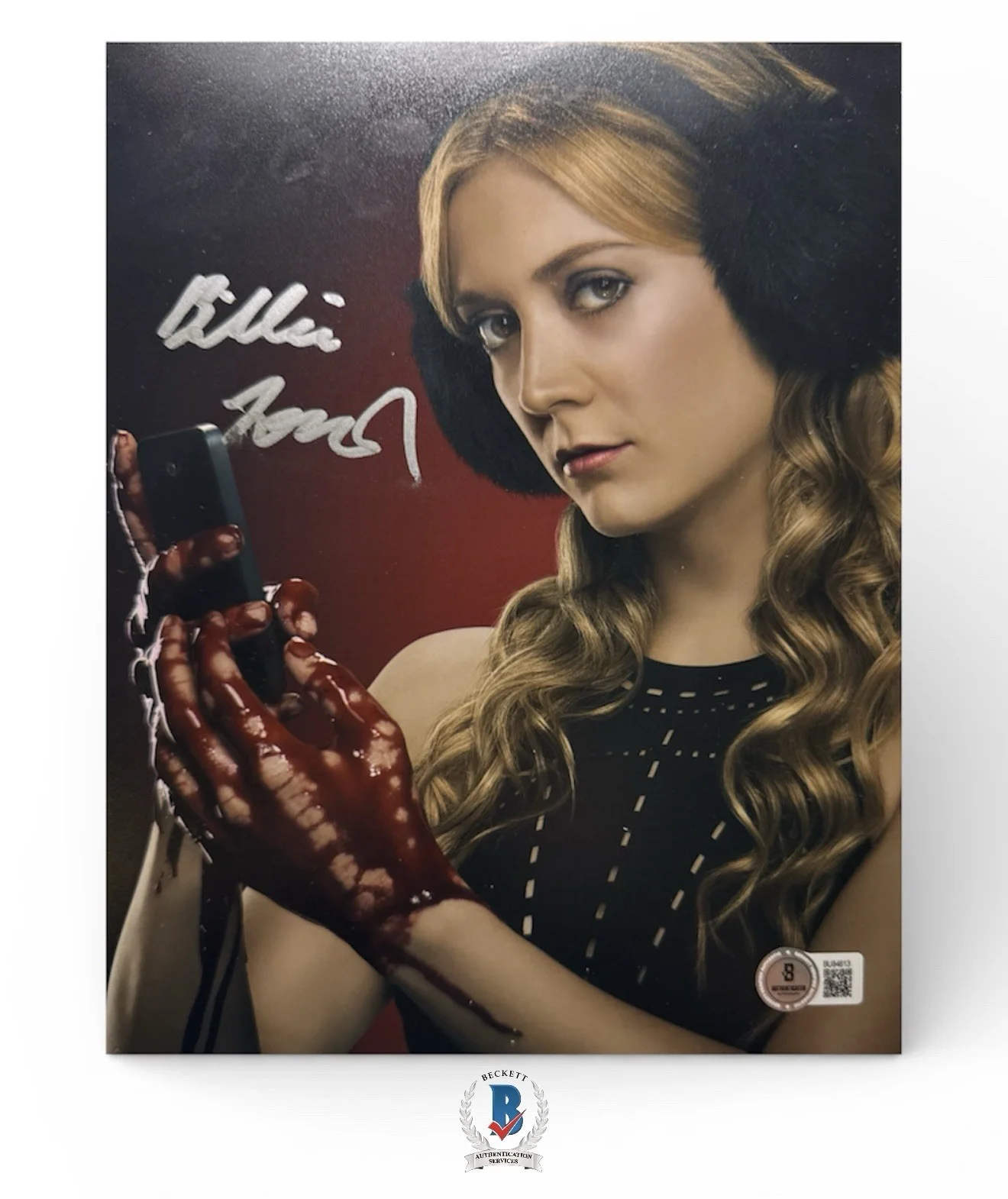 Billie Lourd — Billie Lourd Autograph Signed 8x10 Scream Queens Chanel #3 Photo Beckett COA