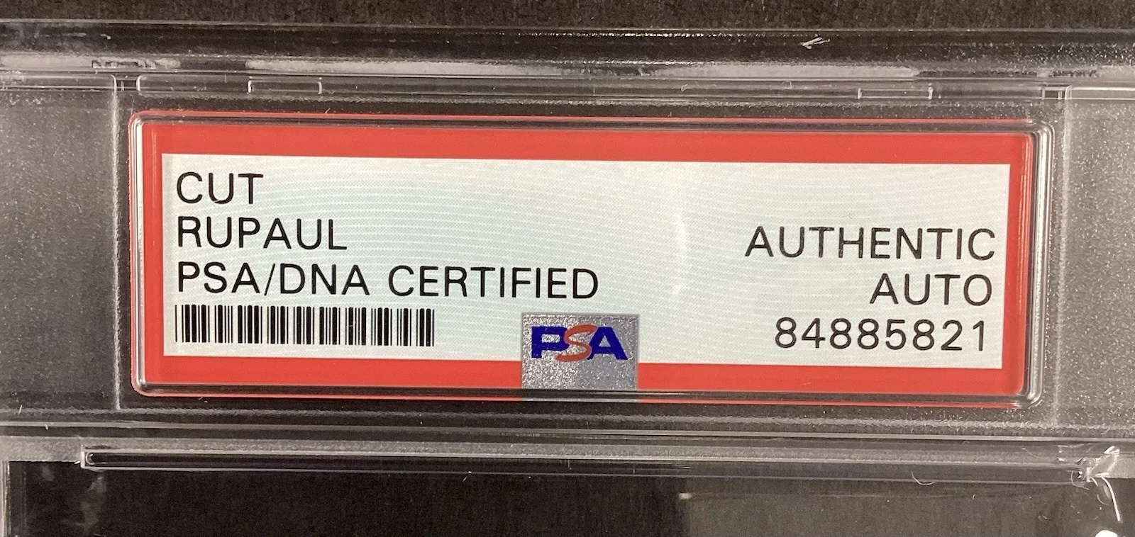 RuPaul — RuPaul Signed Cut Guru RuPaul’s Drag Race Model Drag Queen Autograph Ru PSA/DNA, image 3