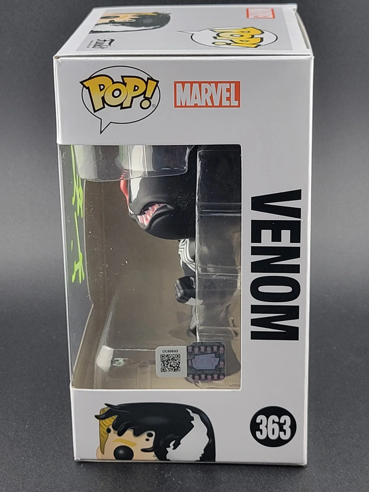 HANK ZARIA — HANK AZARIA SIGNED VENOM FUNKO POP #363 OC CELEBRITY MARKETING COA, изображение 3