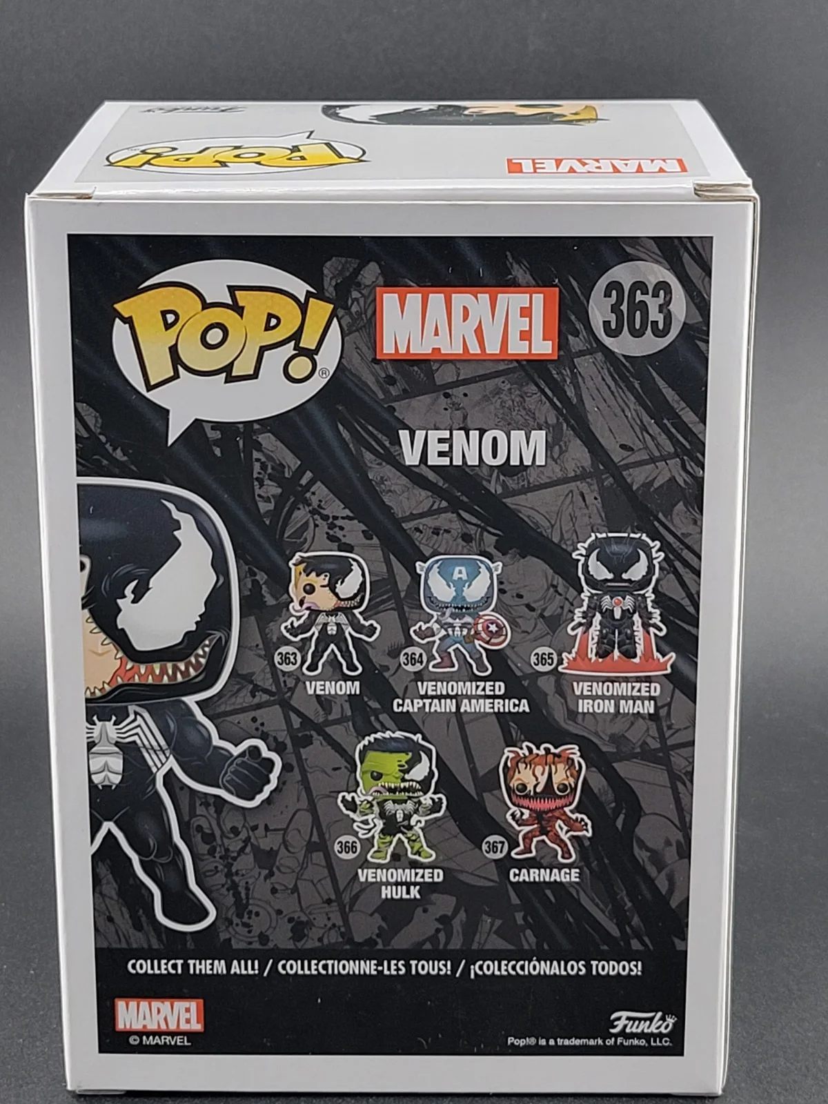 HANK ZARIA — HANK AZARIA SIGNED VENOM FUNKO POP #363 OC CELEBRITY MARKETING COA, изображение 5