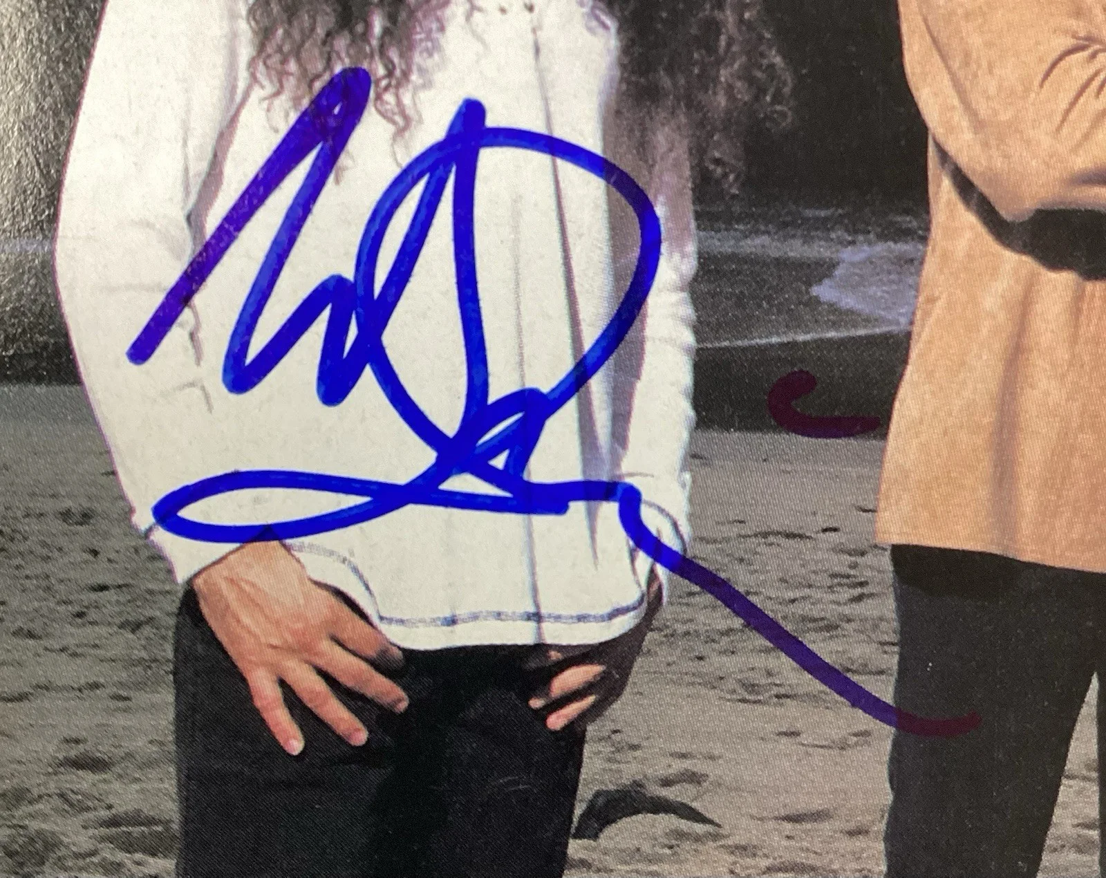 Megadeth Signed Magazine Photo 8x10 Heavy Metal Music Autograph JSA, изображение 2