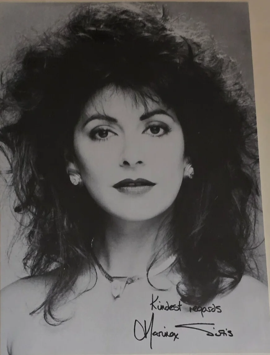 Marina Sirtis — Counselor *Deanna Troi Star Trek* Marina Sirtis AUTOGRAPHED Pic - Trekkie Must!
