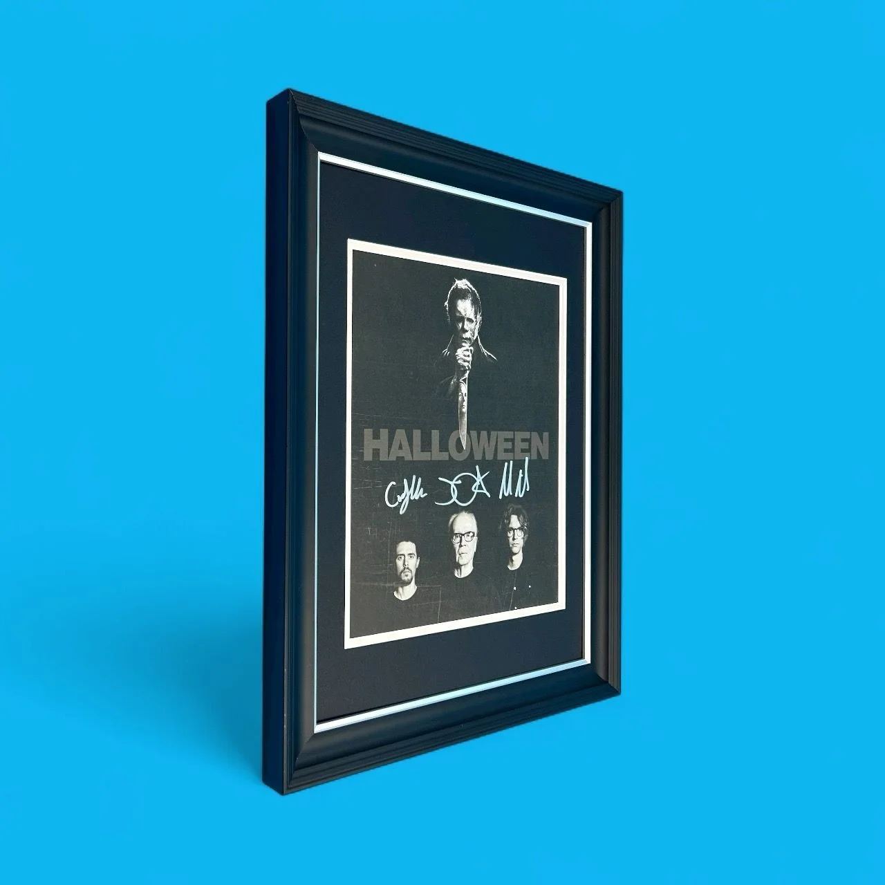 John Carpenter Signed Limited Edition Photo Framed & COA Halloween Poster Auto, изображение 2